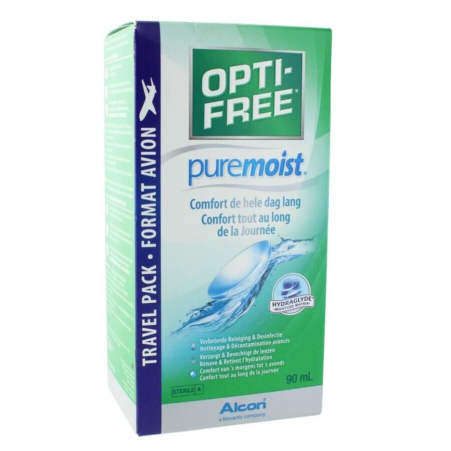 Alcon Opti-Free Pure Moist multifunctional disinfectant solution 90 ml