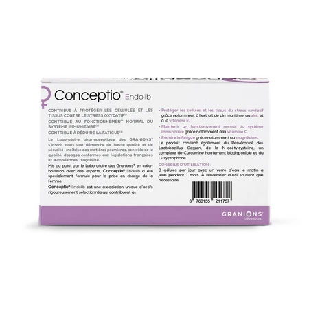 Granions Endolib 90 Geluli Conceptio