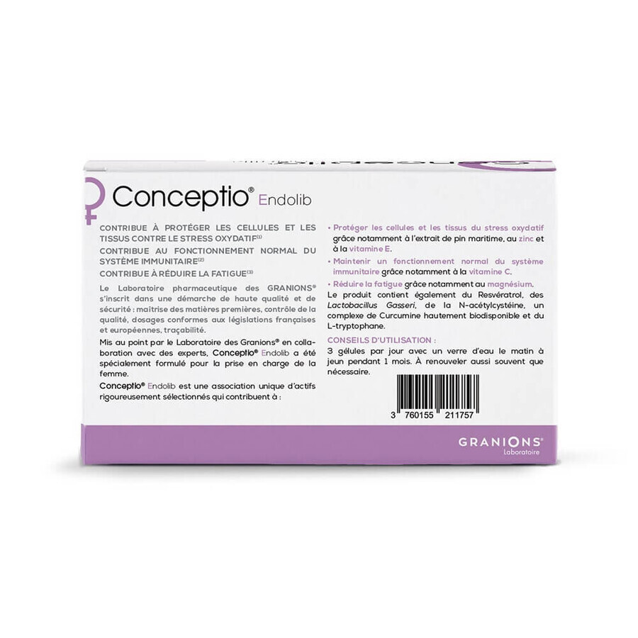 Granions Endolib 90 Geluli Conceptio