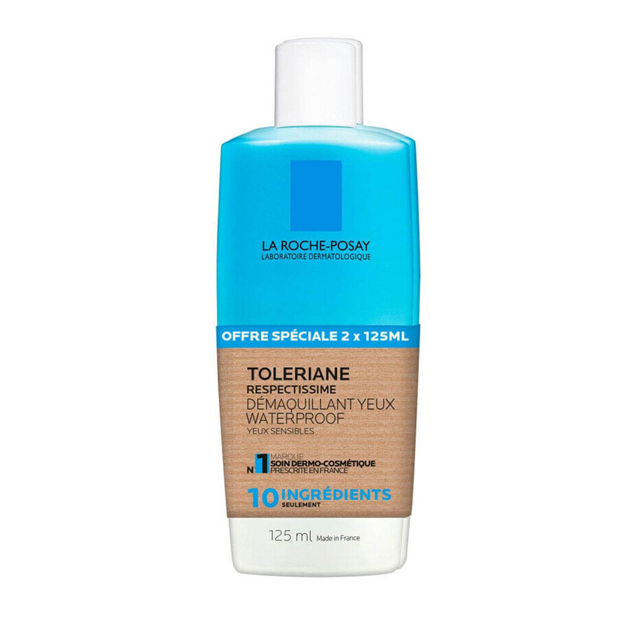 Shop La Roche-Posay Respectissime Wasserfester Augen-Makeup-Entferner 2x125ml La Roche-Posay Respectissime Wasserfester Augen-Makeup-Entferner 2x125ml