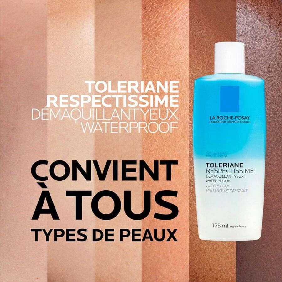 La Roche-Posay Respectissime Wasserfester Augen-Makeup-Entferner 2x125ml La Roche-Posay Respectissime Wasserfester Augen-Makeup-Entferner 2x125ml