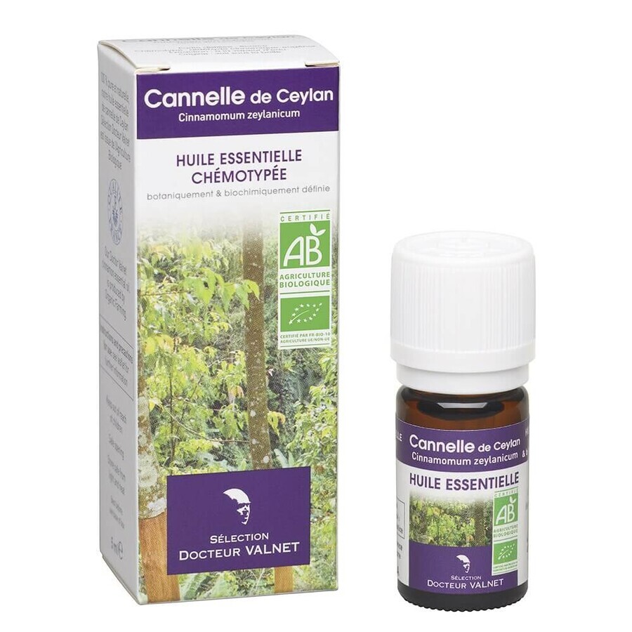 Dr. Valnet Organic ceylon scorțișoară ulei esențial 5ml