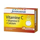 Juvamine Fizz Vitamine C + D und Calcium 30 Brausetabletten