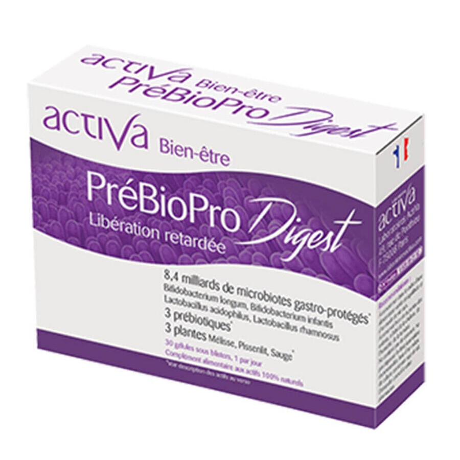 Activa Wellness Prebiopro Digest Delayed Release 30 Capsules
