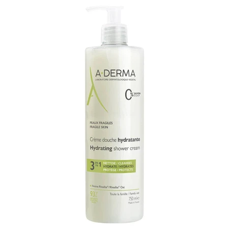 A-Derma Les Indispensables Crème Douche Hydratante 3 en 1 750ml