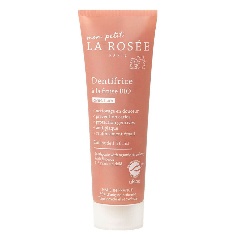 Winkel op LA ROSÉE Baby Aardbei Biologische Tandpasta 50ml LA ROSÉE Baby Aardbei Biologische Tandpasta 50ml