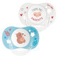 Luc Et Lea Essentiel Symmetrical Silicone Soother 0 to 6 months x2