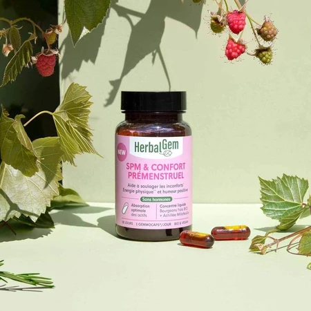 Herbalgem Gemmocaps SPM & Confort Prémenstruel 30 capsules
