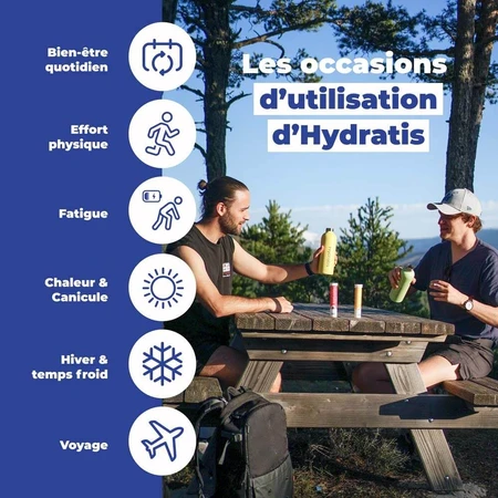 Hydratis Hydratatieoplossing met minerale zouten 20 bruistabletten