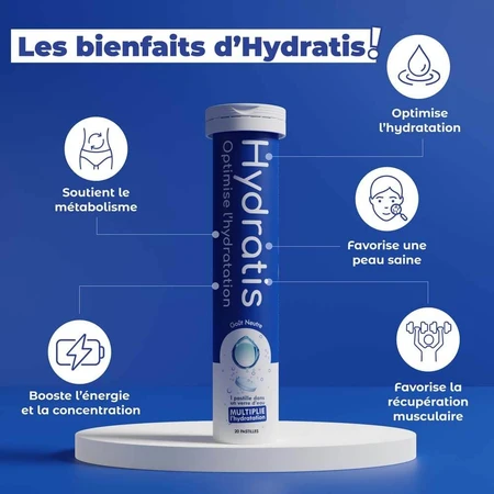 Hydratis Hydratatieoplossing met minerale zouten 20 bruistabletten