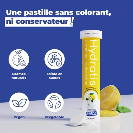 Hydratis Hydratatieoplossing met minerale zouten 20 bruistabletten
