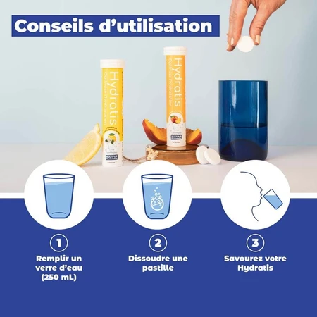 Hydratis Hydratatieoplossing met minerale zouten 20 bruistabletten