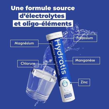 Hydratis Hydratatieoplossing met minerale zouten 20 bruistabletten