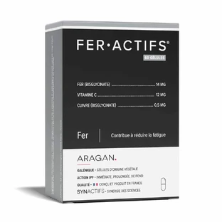 Aragan Synactifs FerActifs 60 Gélules