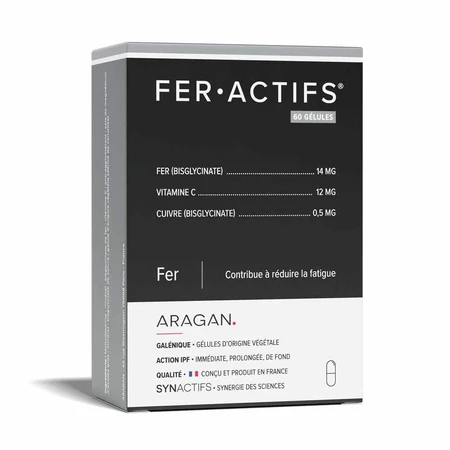Aragan Synactifs FerActifs 60 Gélules
