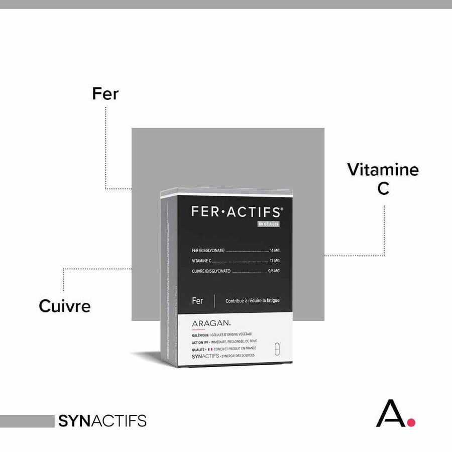 Aragan Synactifs Feractifs 60 Gelule