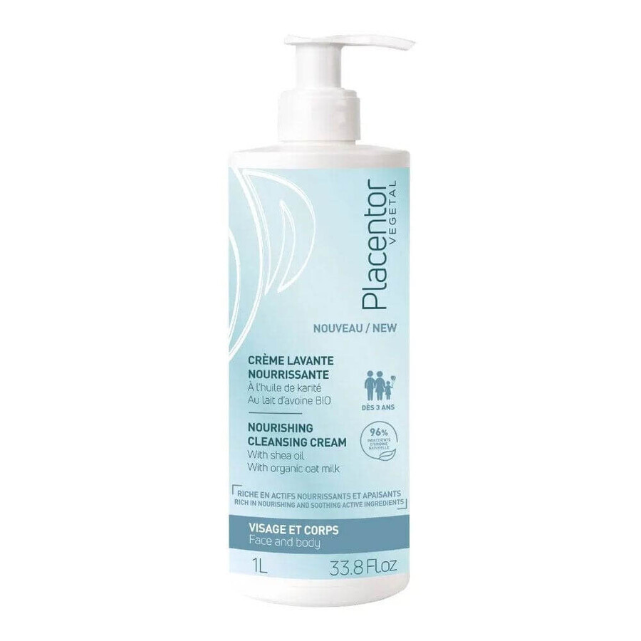 Placentor Végétal Crème Lavante Nourrissante 1L