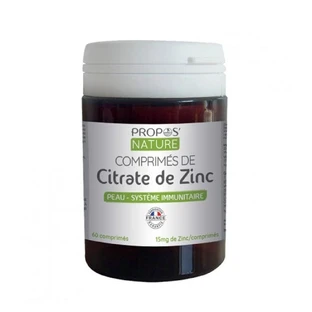 Propos'Nature Zinc Citrate 60 Tablets