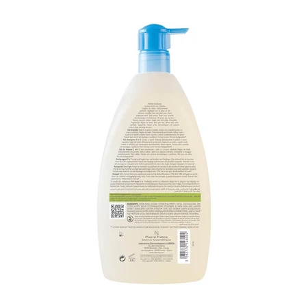 A-Derma Primalba Gel Lavant 2 En 1 Pompe Pack Eco Concu 750ml