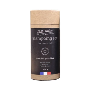 Beautiful Beast Dry Shampoo with neem parasite repellent Dog and Cat 100g