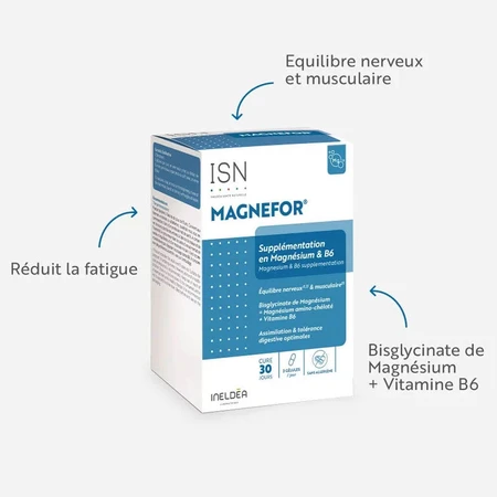 Ineldea Santé Naturelle Magnefor, 90 Kapseln