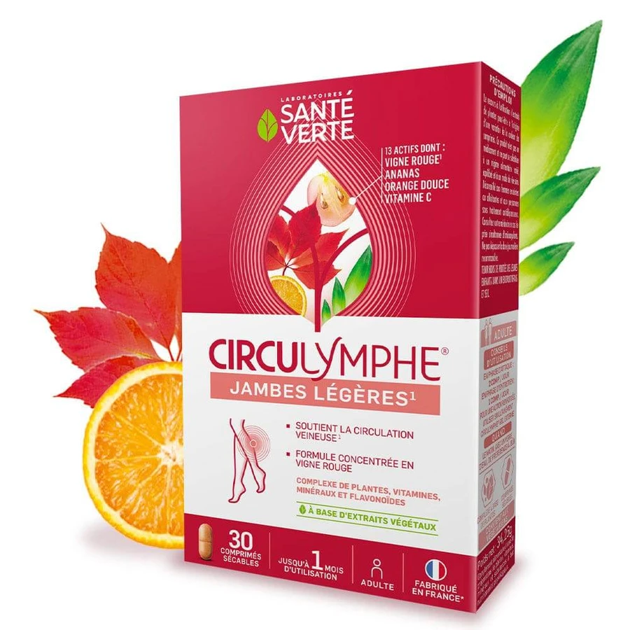 Sante Verte Circulymphe Piernas Ligeras 30 comprimidos