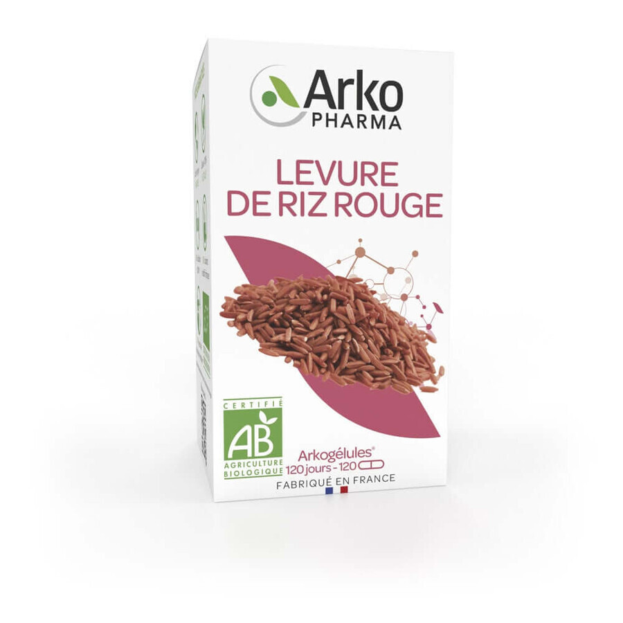 Arkopharma Arkocapsule Red Yeast Rice Bio 120 Capsules