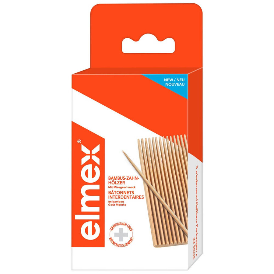 Buy Elmex Bamboo Interdental Sticks Caries Protection x32 Elmex Bamboo Interdental Sticks Caries Protection x32