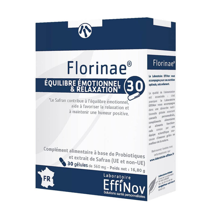 Buy Effinov Nutrition Florinae Serenity 30 capsules Effinov Nutrition Florinae Serenity 30 capsules