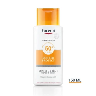 Eucerin Sun Protection Creme-gel Spf50 Leb Protect Visage Et Corps 150ml