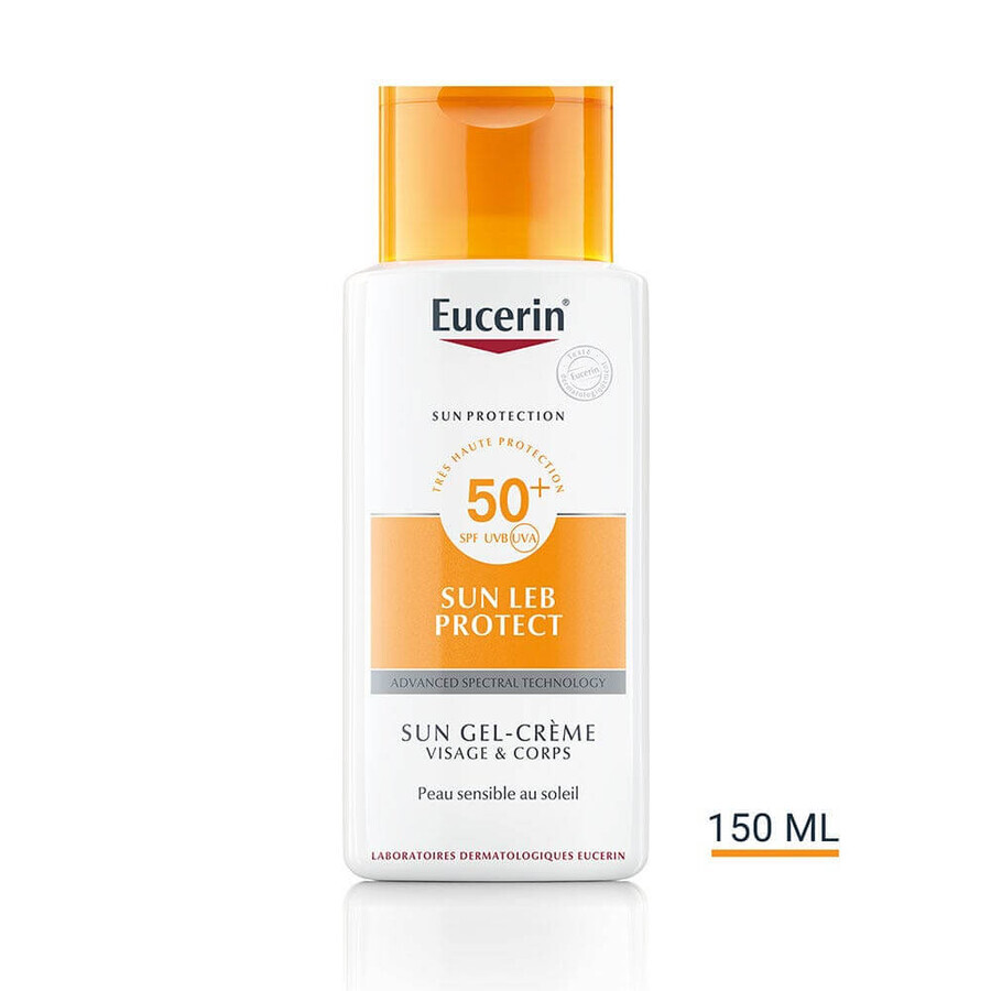 Cumpără Eucerin Sun Protection Cream-gel Spf50 Leb Protect Face and Body 150ml Eucerin Sun Protection Cream-gel Spf50 Leb Protect Face and Body 150ml