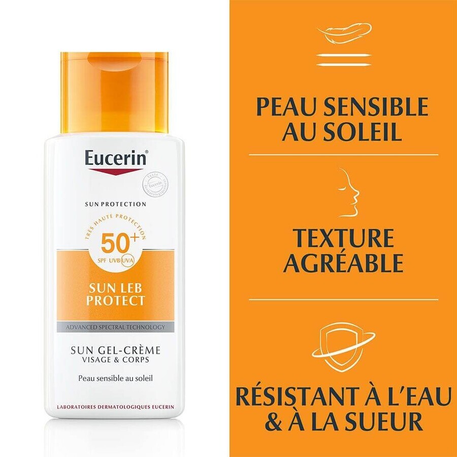 Eucerin Sun Protection Cream-gel Spf50 Leb Protect Face and Body 150ml Eucerin Sun Protection Cream-gel Spf50 Leb Protect Face and Body 150ml
