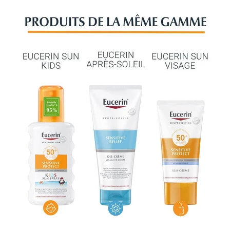 Eucerin Sun Protection Creme-gel Spf50 Leb Protect Visage Et Corps 150ml