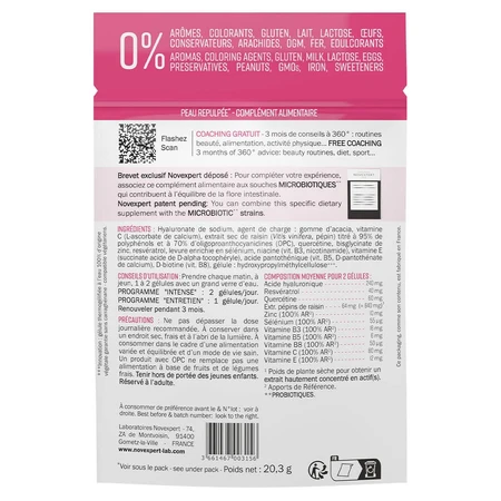 Novexpert volumineuze huid 42 capsules