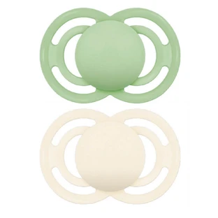 Mam Perfect symmetrische Silikonpuppen Perfection 6 Monate und Plus X2