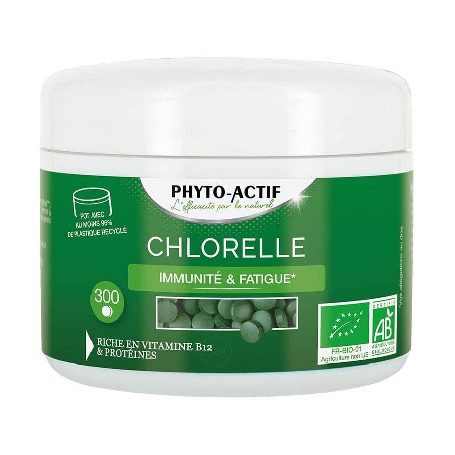 Phyto-Actif Clorella Ecocert 300 Compresse