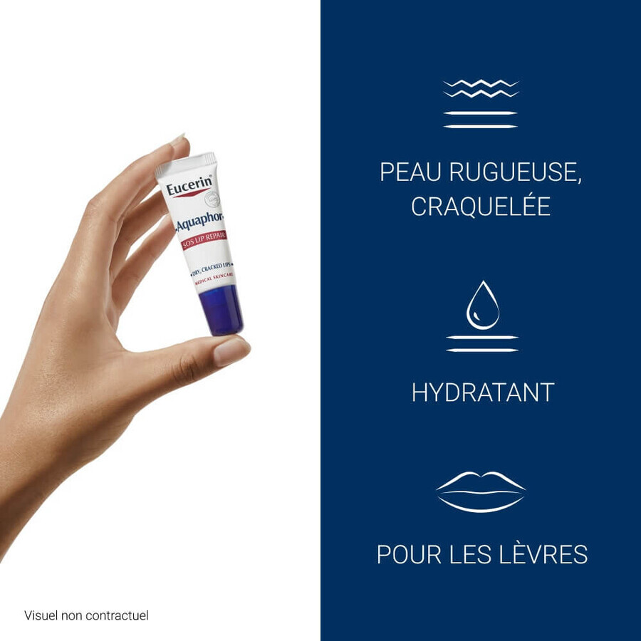 Eucerin Aquaphor SOS Reparator de buze 10ml Eucerin Aquaphor SOS Reparator de buze 10ml