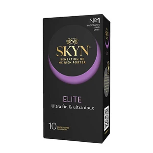Preservativos Skyn Elite sin látex ultrafinos y ultrasuaves x10