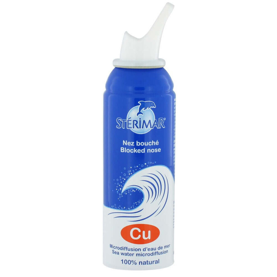 Sterimar Spray ipertonico per naso e bocca arricchito di rame Bambini e adulti 100ml