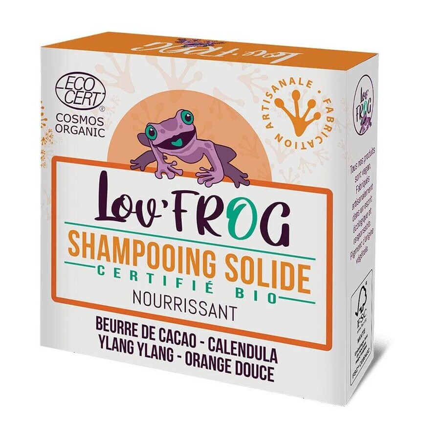 Lov'Frog Shampoo Solidea Nourishing Certified Organic 50g