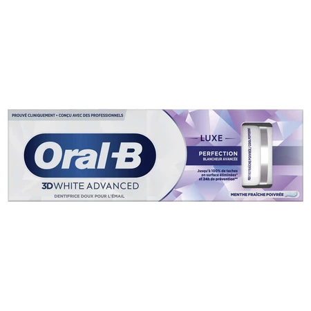Oral-B 3D White Advanced Whitening Perfection tandpasta 75ml