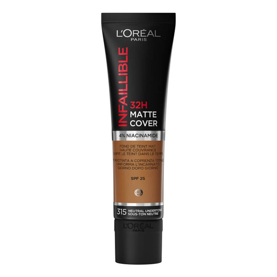 Winkel op L'Oréal Paris Infaillible 32h Fond de teint Matte dekking 30ml L'Oréal Paris Infaillible 32h Fond de teint Matte dekking 30ml