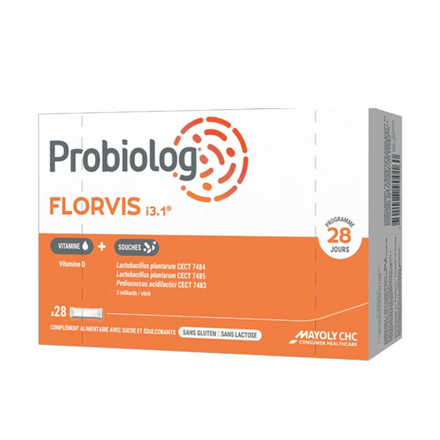 Mayoly Spindler Probiolog Florvis 28 sachets