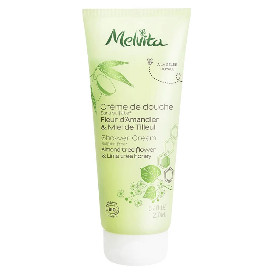 Melvita Amandelbloesem en biologische lindehoning douchecrème 200 ml