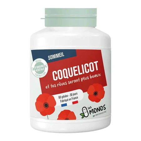 Fitocéutico Les Monos Amapola del sueño bio 60 cápsulas