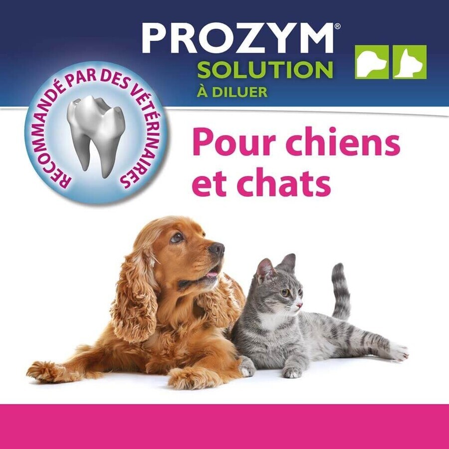 Ceva Prozym Drinkoplossing voor mondhygiëne bij dieren 250ml Ceva Prozym Drinkoplossing voor mondhygiëne bij dieren 250ml