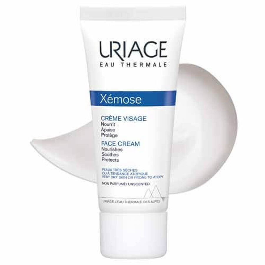 Uriage Xémose Creme Visage Peaux Tres Seches A Tendance Atopique 40ml Uriage Xémose Creme Visage Peaux Tres Seches A Tendance Atopique 40ml