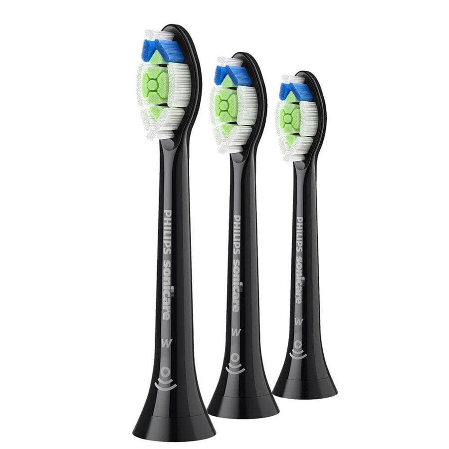 Philips Sonicare Têtes De Brosse A Dents Noire Optimal White W2 HX6063/88 x2+1