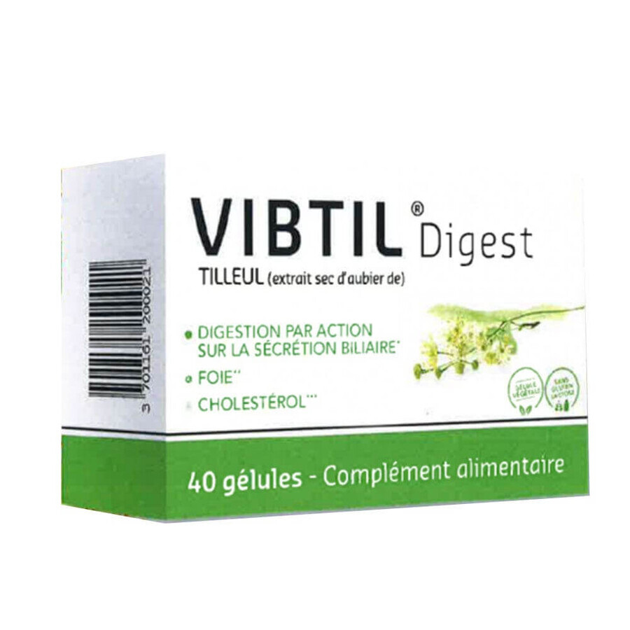 S.E.R.P Digestion Vibtil Lime tree sapling 40 capsules