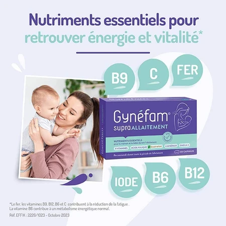 Effik Gynéfam Borstvoeding Supra 60 capsules